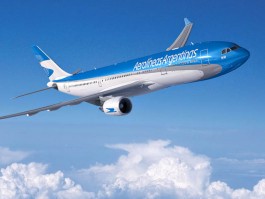 Aerolineas Argentinas part en Airbus A330 à Madrid