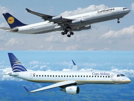 Lufthansa partage avec Copa Airlines, partage plus avec Air China