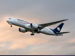 Aeromexico part à Amsterdam en Dreamliner